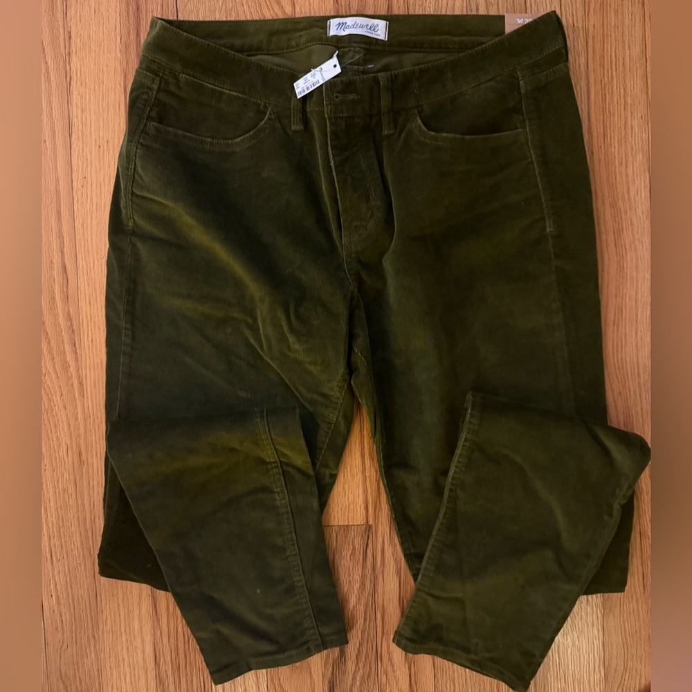 NWT | Madewell Corduroy Pants